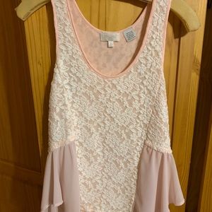 Miss Me soft pink tank